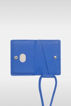 STRAPPED-ACCESSORY-CARDCASE / ストラップ付き MagSafe対応 ショルダーカードケース (ラピスブルー)