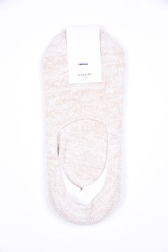 BOUCLE MIX SNEAKER SOCKS / 日本製 ブークレ ミックス スニーカーソックス ナチュラル