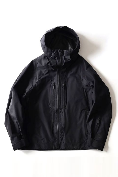【BLK】 GORE-TEX PACLITE PLUS HOODED JACKET / ゴアテックス パックライト プラス フーデッド ジャケット ブラック