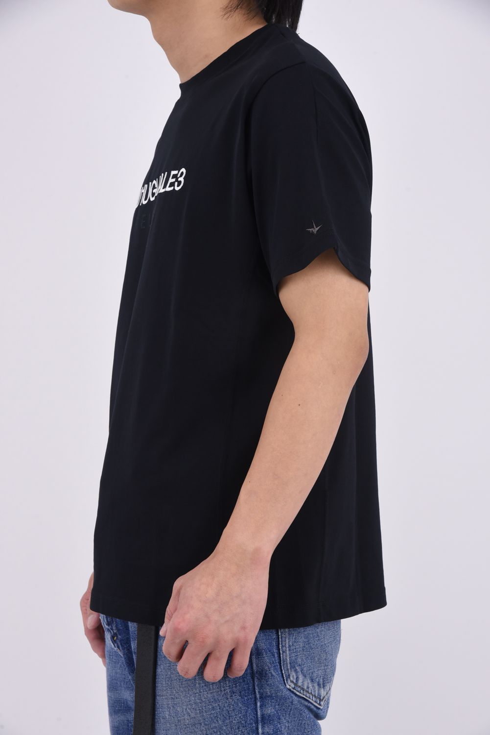 【26SS】 REVERSE PRINT T-SHIRT / ブランドロゴプリント Tシャツ (ブラック)