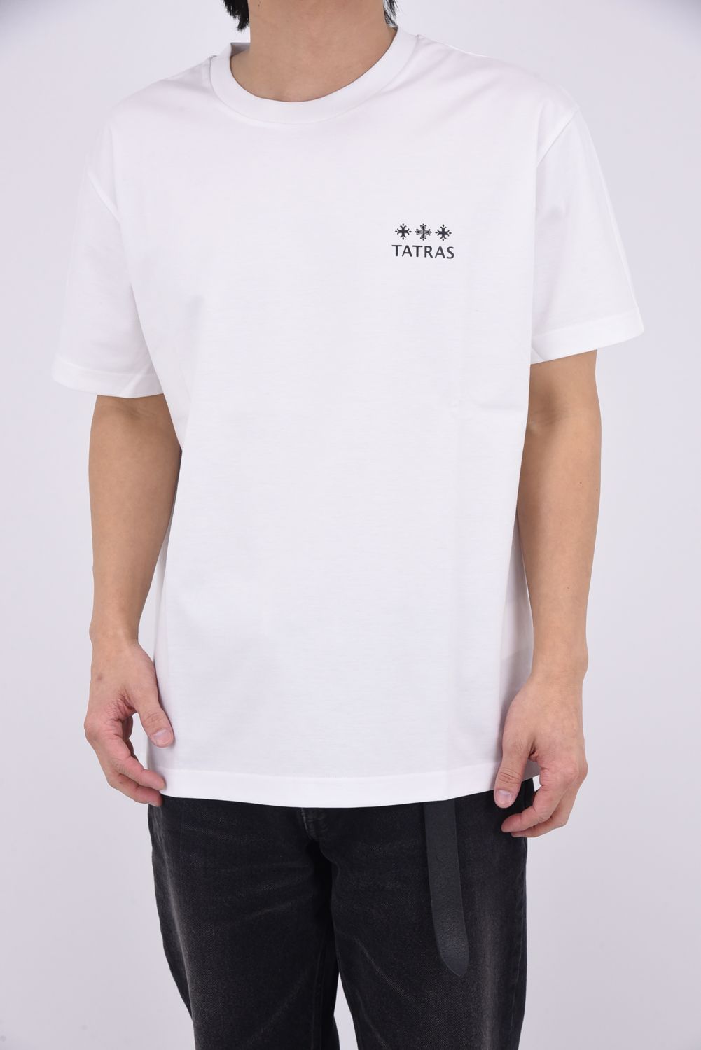 TIDEO (ティデオ) / ブランドロゴ 半袖 Tシャツ (ホワイト)