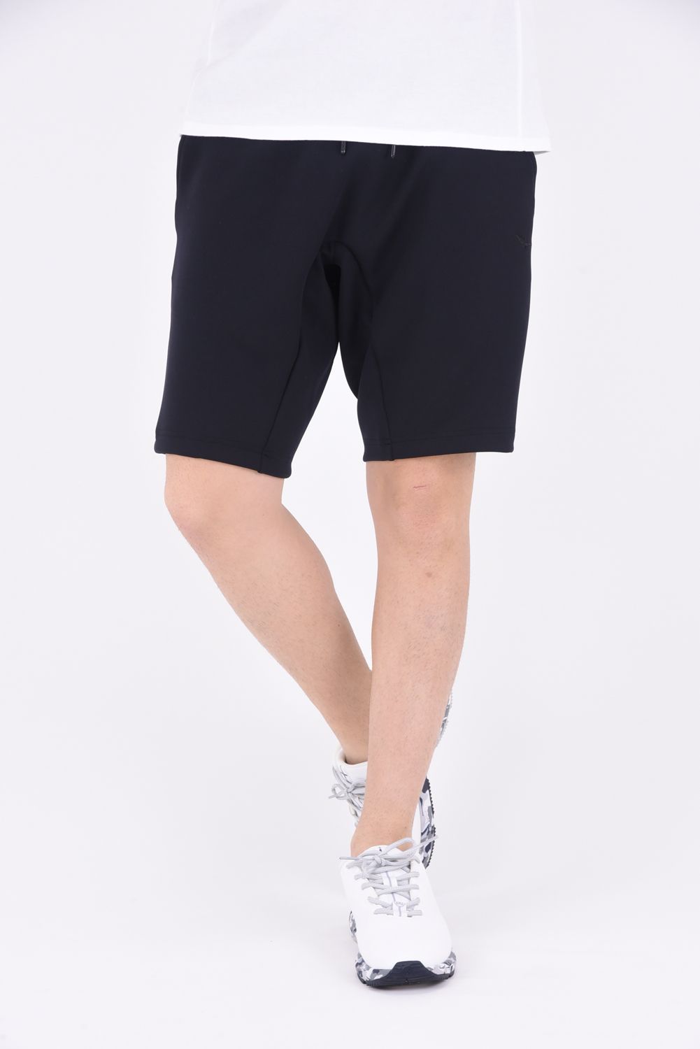 113SPORT PREMIUM WIDE SHORTS / ロゴ ワイド ショートパンツ ブラック