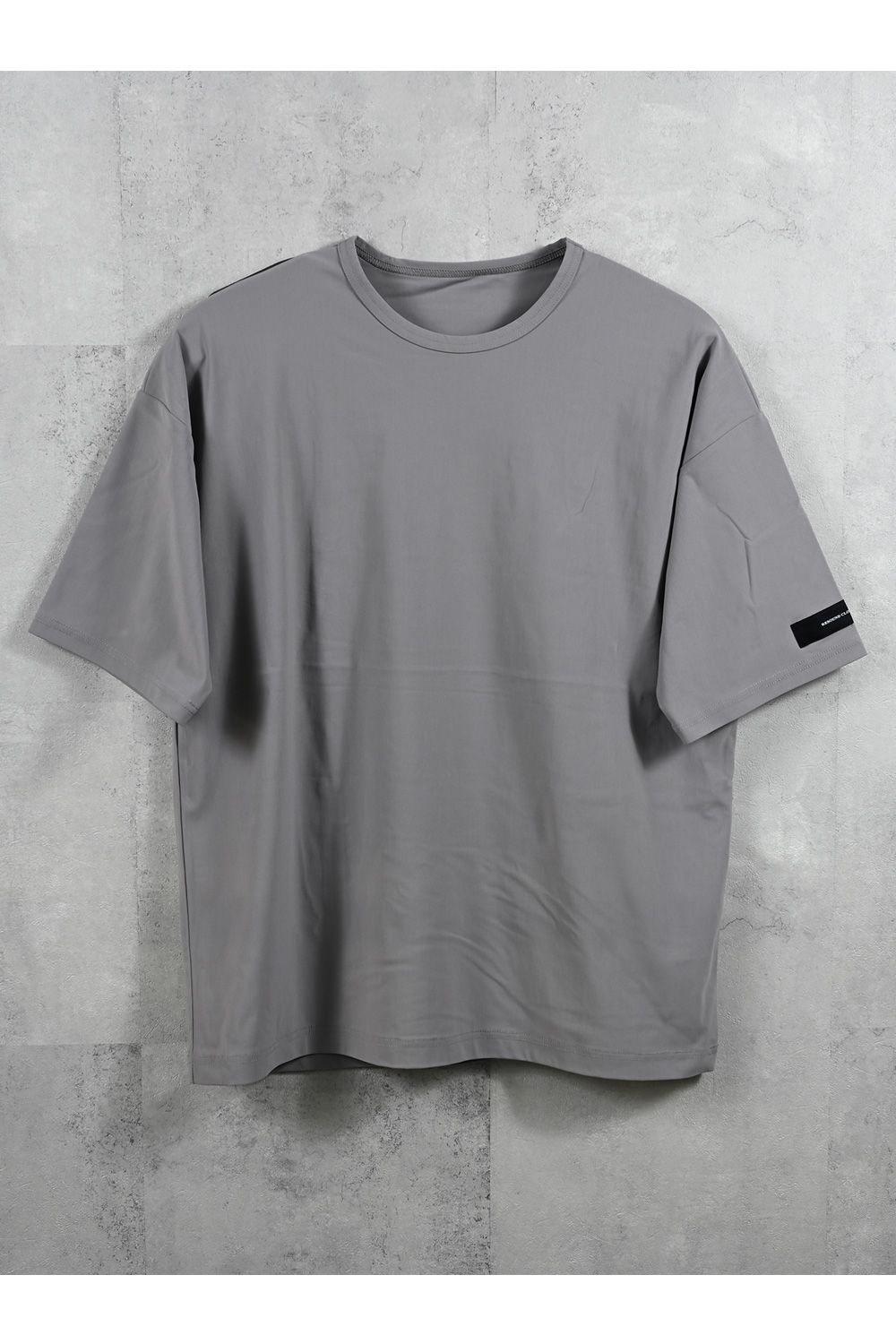 NYLON OVER  TEE / ナイロン オーバーサイズ Tシャツ （グレー） (5月中旬入荷予定) ※オーダー締切:2月15日(日)18時