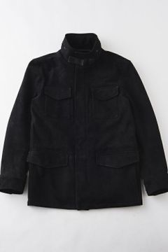 【BLACK MILITARY Vol.6】 M-65 FIELD JACKET / スウェードブラック (11月頃入荷予定) ※オーダー締切※8/6(金)11:59迄