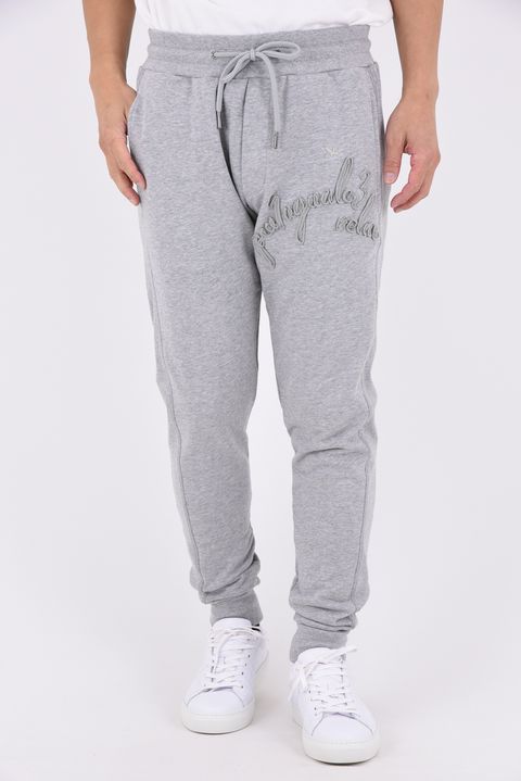 【26AW】 HEAVY FRENCH TERRYSCRIPT CODE LOGO LONG PANTS / フレンチテリー ロープロゴ ロングパンツ (グレー)
