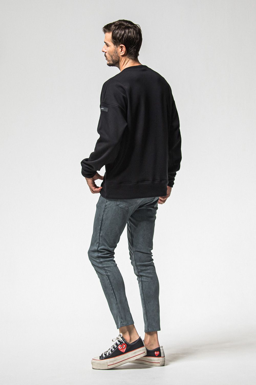 MICK DENIM JERSEY / 定番 デニム ジャージーンズ  (Pブラック) (12月上旬入荷予定) ※オーダー締切：9月1日(月)18:00