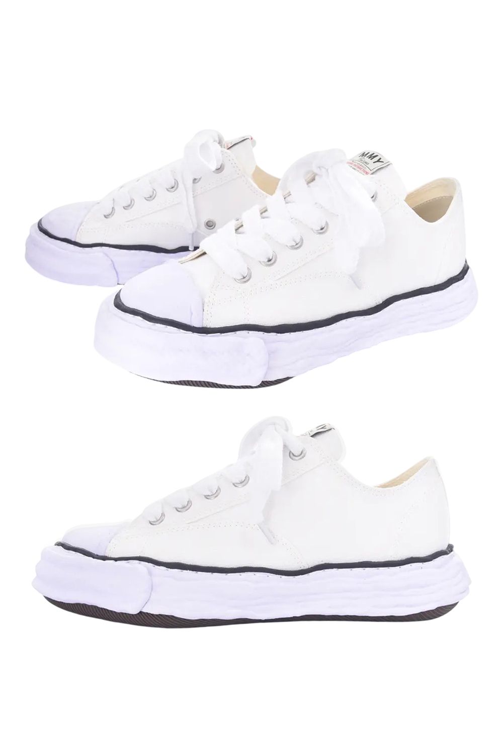 【PETERSON23】 OG sole Canvas Low-top Sneaker / キャンバス ローカットスニーカー (ホワイト)