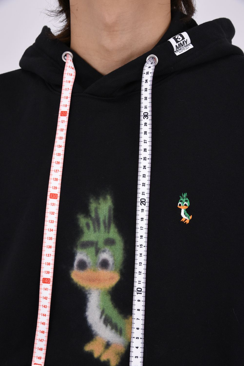 LEON PRINTED SWEAT HOODIE / キャラクタープリント パーカー (ブラック)