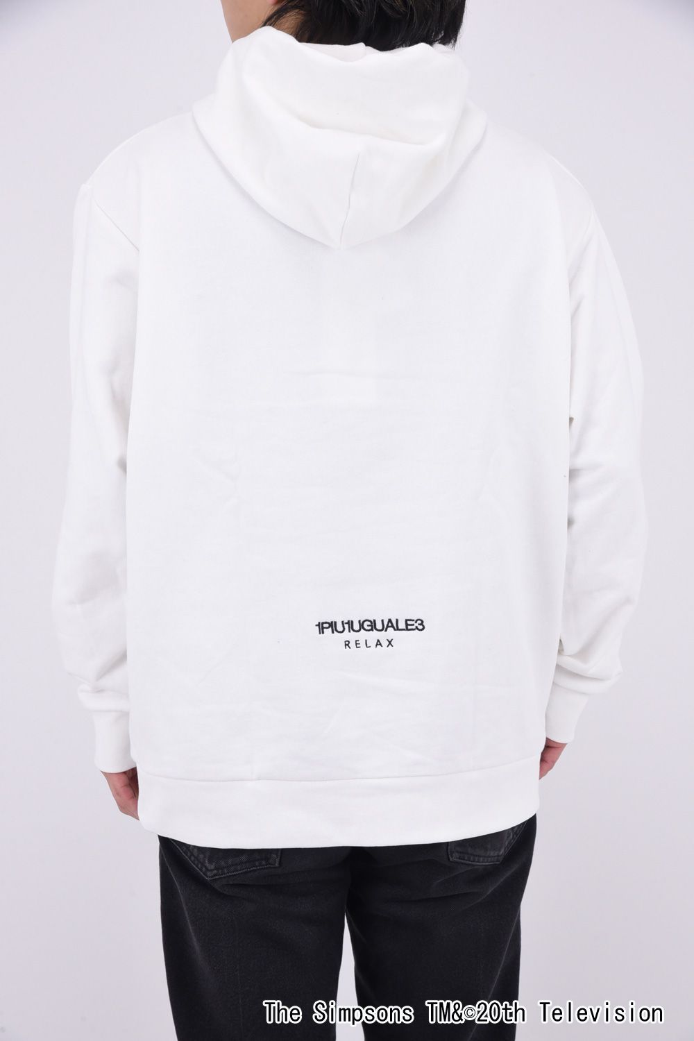 BART SIMPSON HOODIE / シンプソンズプリント フーディ (ホワイト)