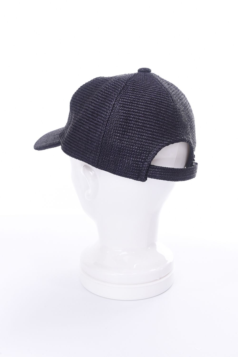 STRAW MESH LOW CAP / ストローメッシュ ローキャップ ブラック