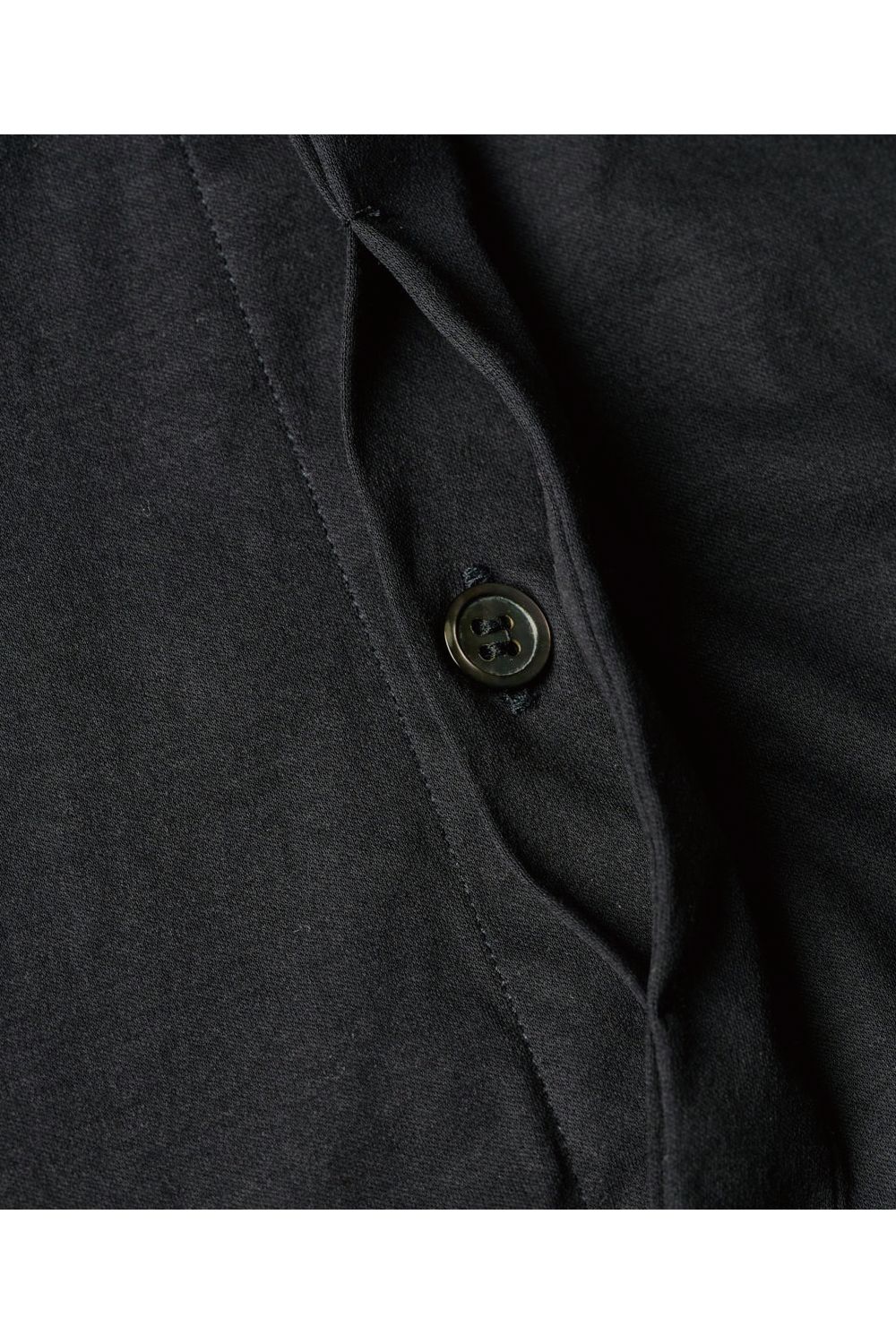 COTTON SMOOTH / コットンスムース スキッパーシャツ (ネイビー)