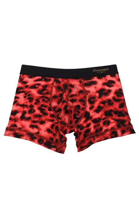 【待望のサイズ.XL入荷】 LEOPARD Short Boxer - レッド