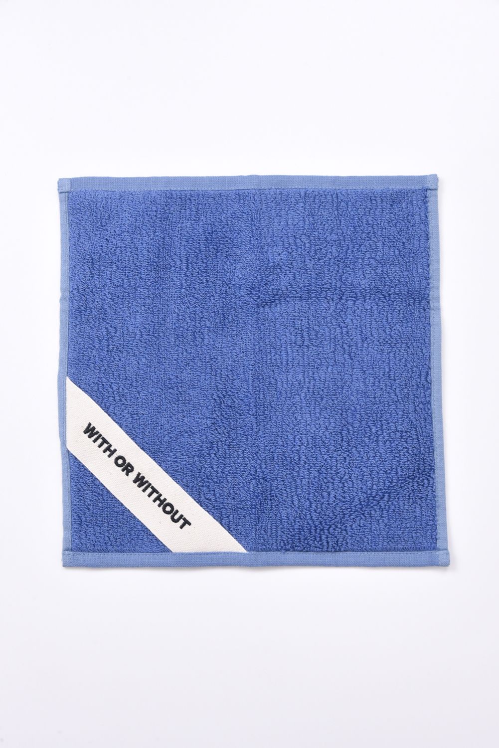 Hand Towel / シルク混 ハンドタオル (ブルー)