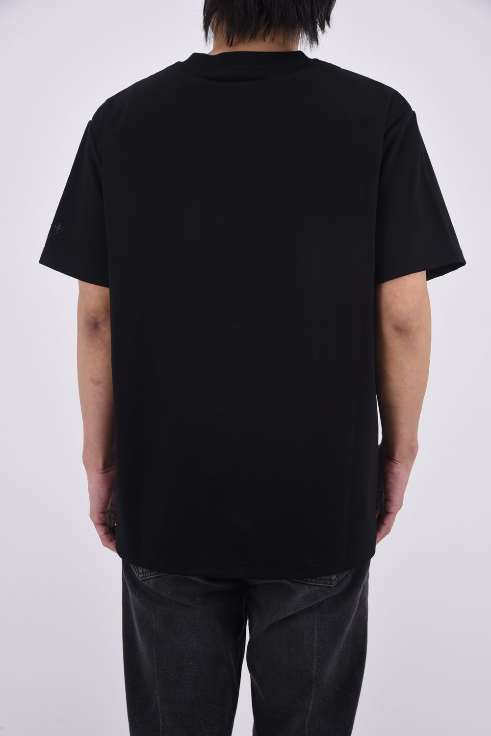 INIGO (イニゴ) / フロントロゴ クルーネック Tシャツ ブラック