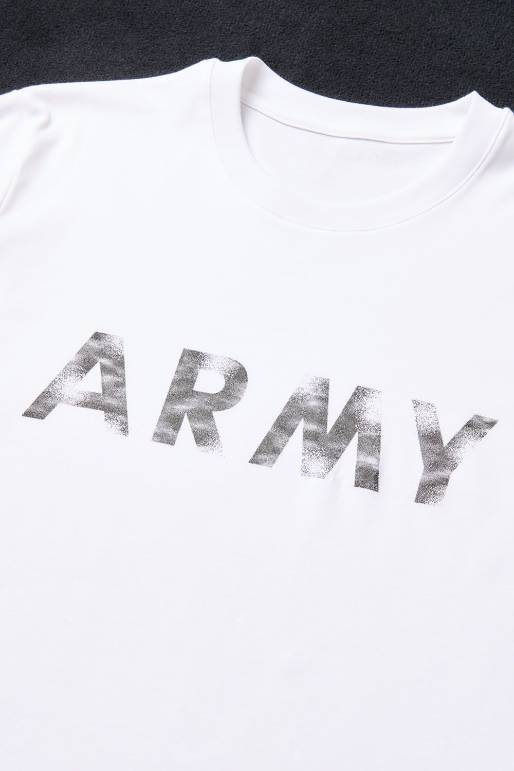 【BLACK MILITARY Vol.19】 VINTAGE LOGO ARMY T-sh WHITE / BLACK (8月頃入荷予定) ※オーダー締切 6/28(水)11:59迄