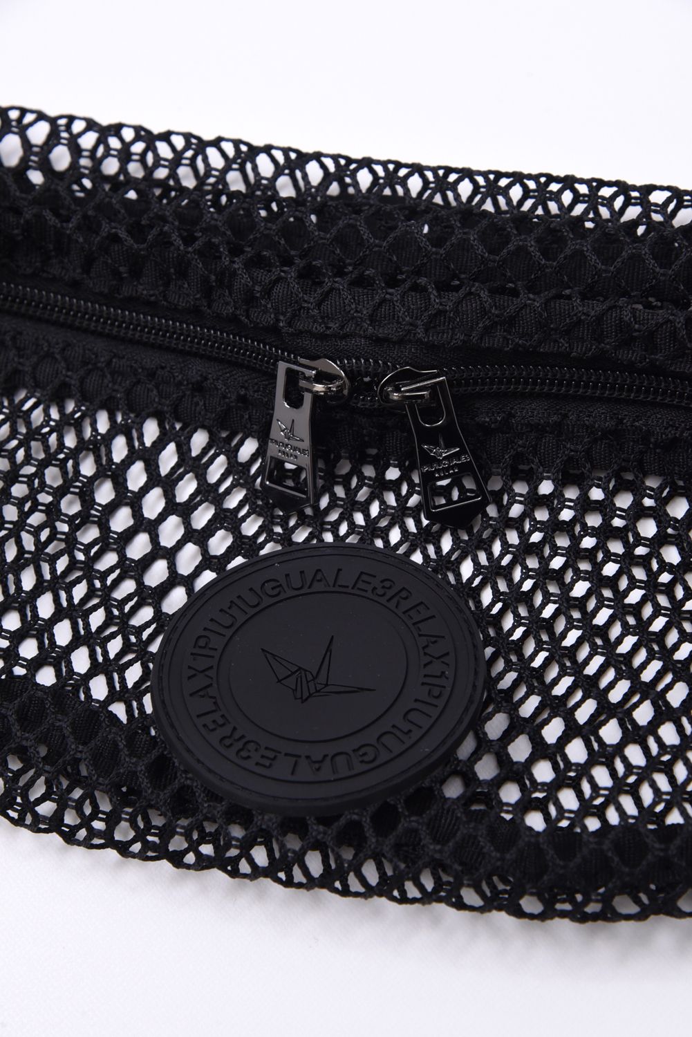 MESH WAIST BAG / メッシュ生地 ボディバッグ ブラック