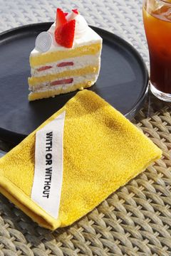 Hand Towel / シルク混 ハンドタオル (マスタード)