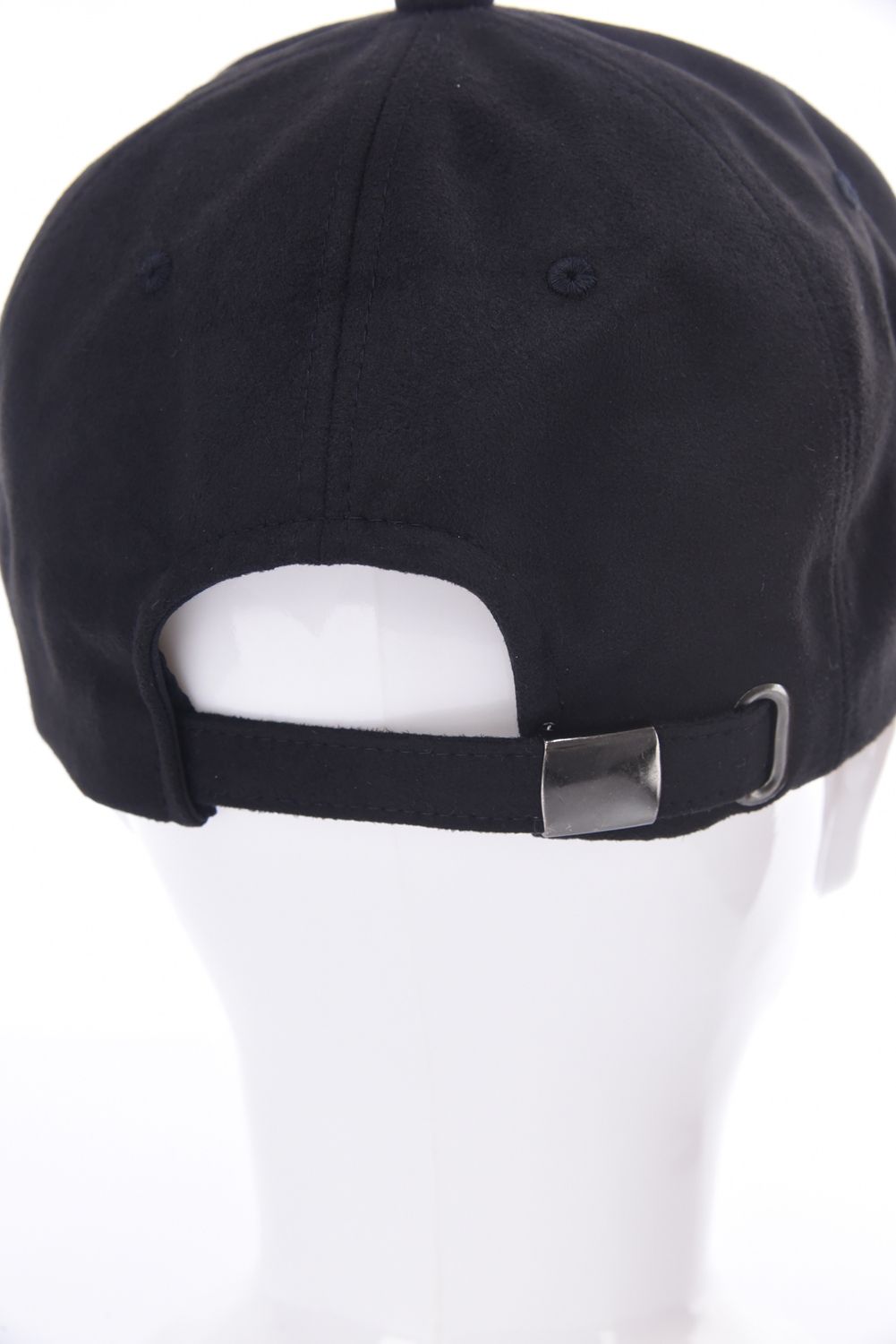 SUEDE LOW CAP / エコスウェード ローキャップ ブラック