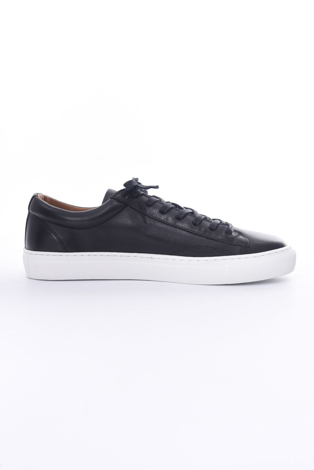 CLIVE SAUVAGE / LOW CUT SNEAKER (ブラック×ホワイト)