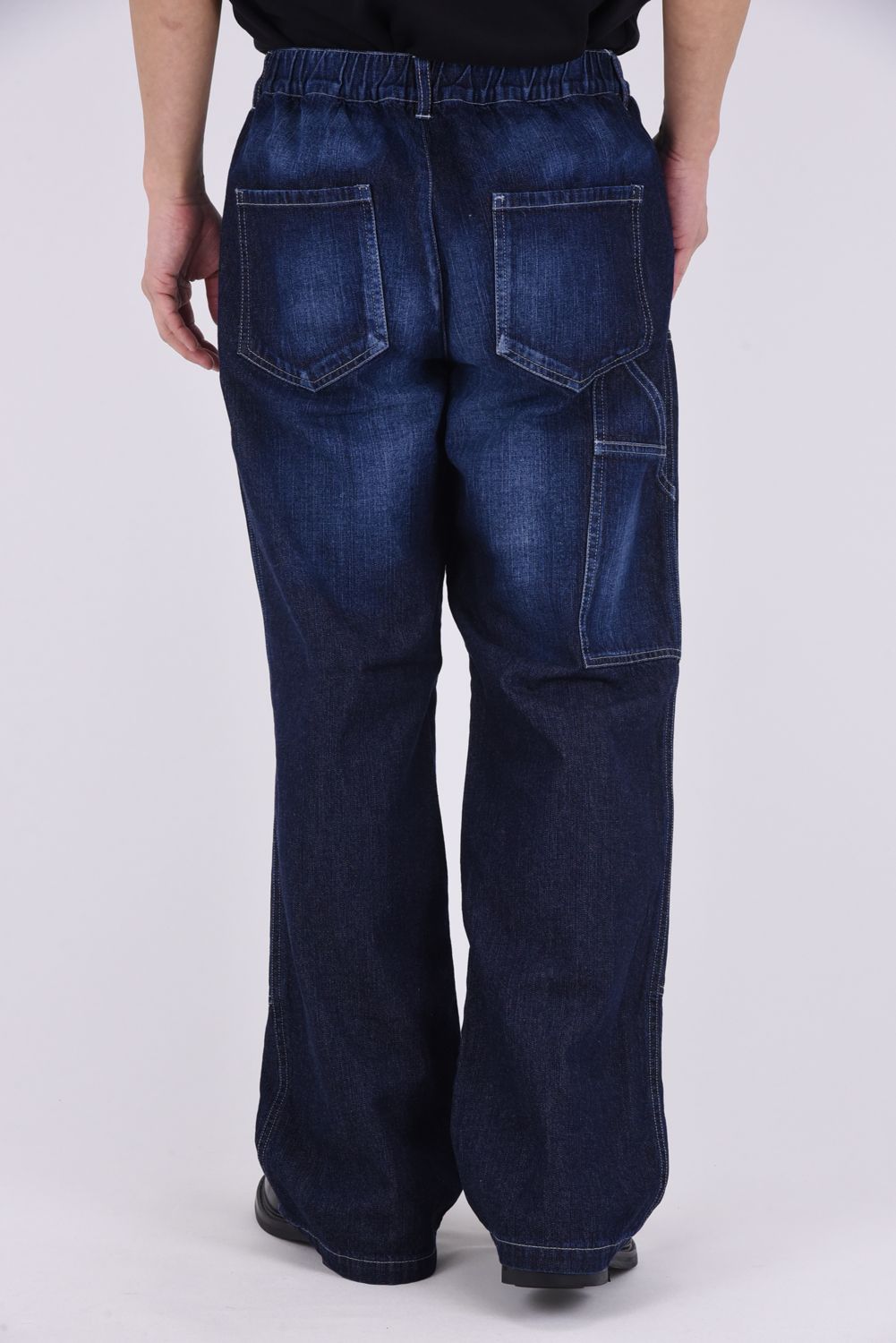 【26SS 39th】 DOUBLE KNEE PT / ダブルニー ワークデニムパンツ (ダークインディゴ)