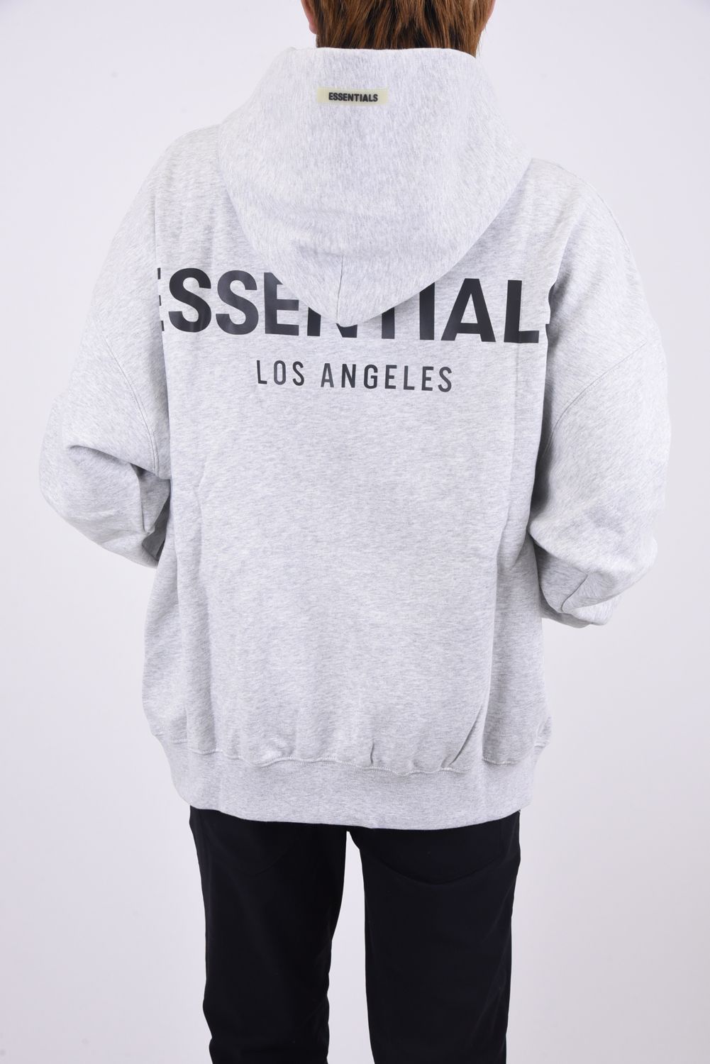 essentials Los Angeles パーカー　黒　LA限定