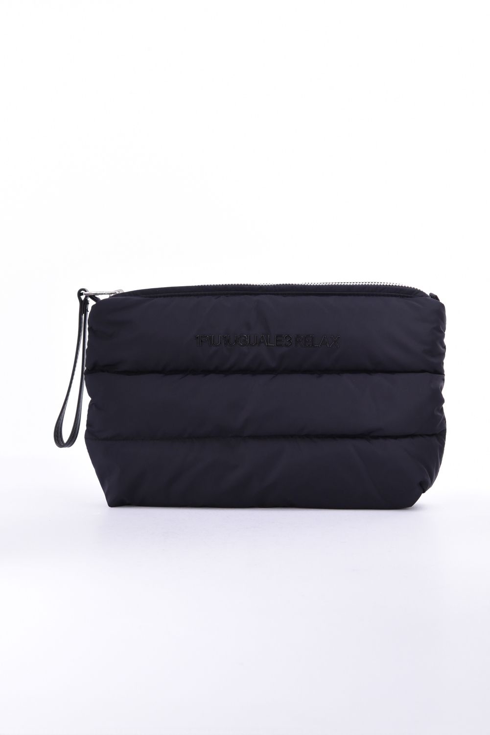 【26AW】 PUFFY NYLON CLUTCH BAG / ナイロン 中綿クラッチバッグ (ブラック)
