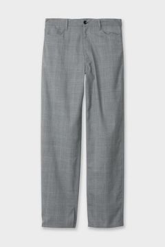 SUMMER WOOL 5-POCKT PANTS / サマーウール 5ポケット パンツ (チェック）