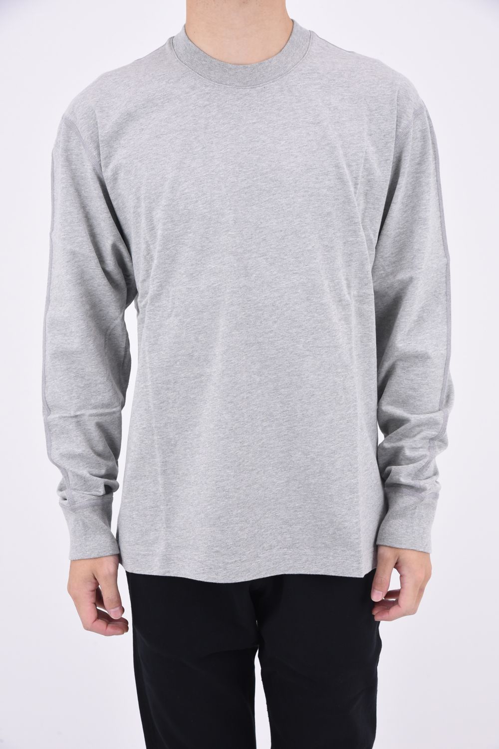 【国内正規品】 MIDWEIGHT JERSEY LONG SLEEVE / ミッドウェイト ジャージ 長袖Tシャツ ヘザーグレー