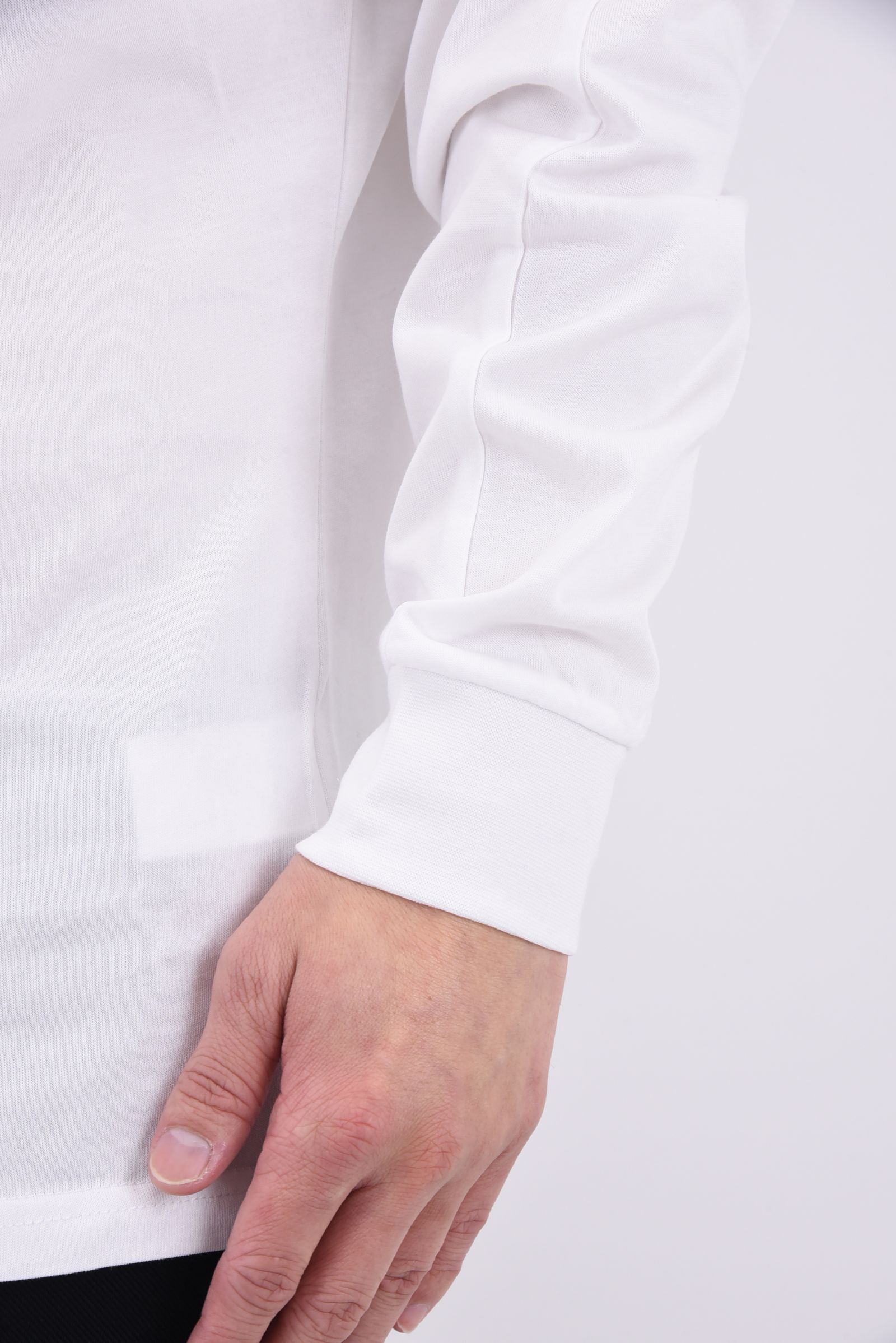 CIRCLE LONG T-SHIRT / サークルロゴ ロングスリーブ (ホワイト)