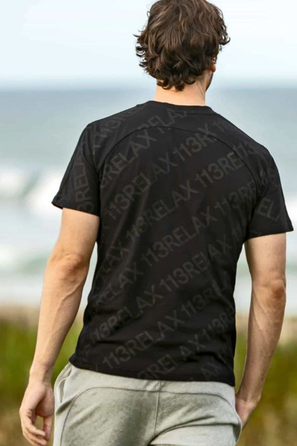 DIAGONAL LOGO T-SHIRTS / ダイアゴナルロゴ 半袖Tシャツ ブラック