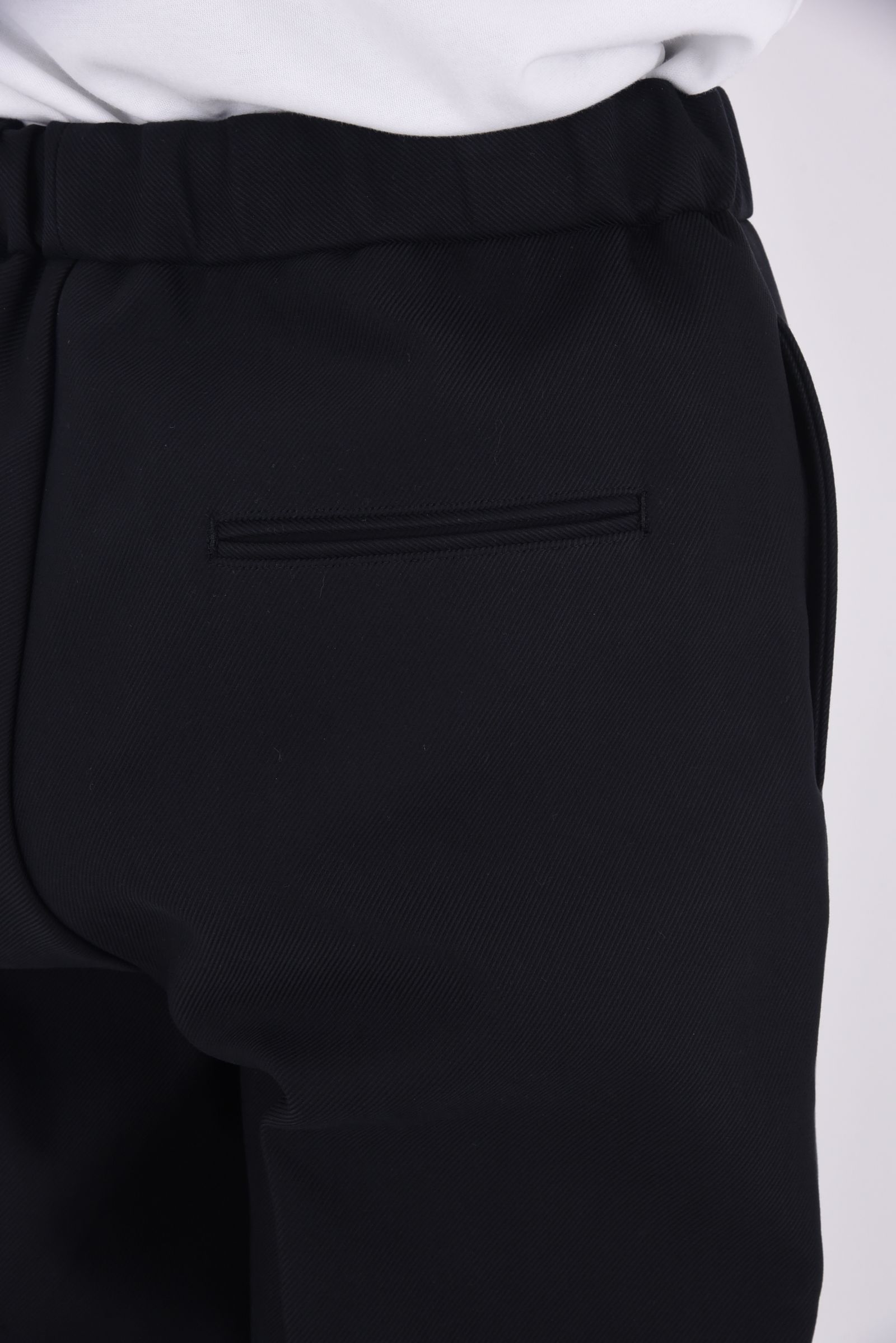 RELAX PANTS / コットン リラックス パンツ (ブラック）