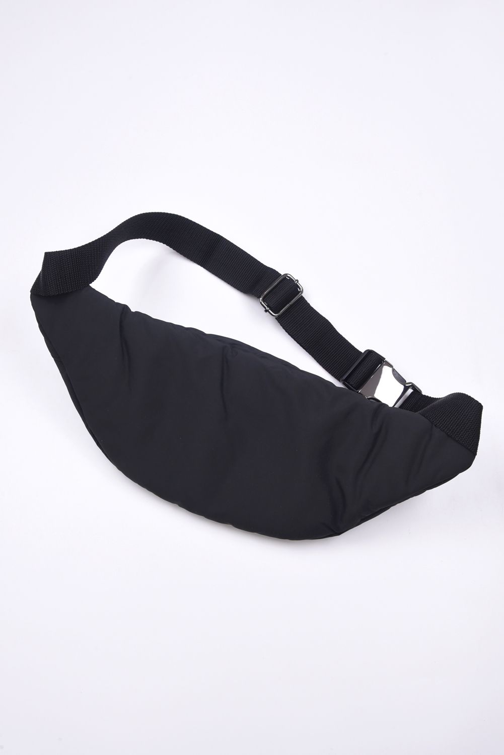 PADDED WAIST BAG / パッディド ウエストバッグ ブラック