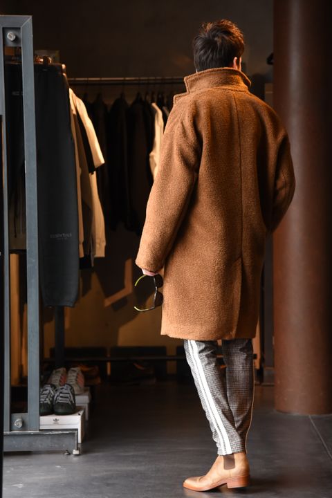 【RESOUND CLOTHING】数量限定のラインパンツを使用したキレイめコーデ