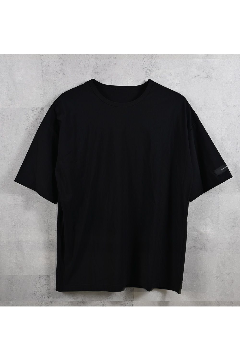 NYLON OVER  TEE / ナイロン オーバーサイズ Tシャツ （ブラック） (5月中旬入荷予定) ※オーダー締切:2月15日(日)18時