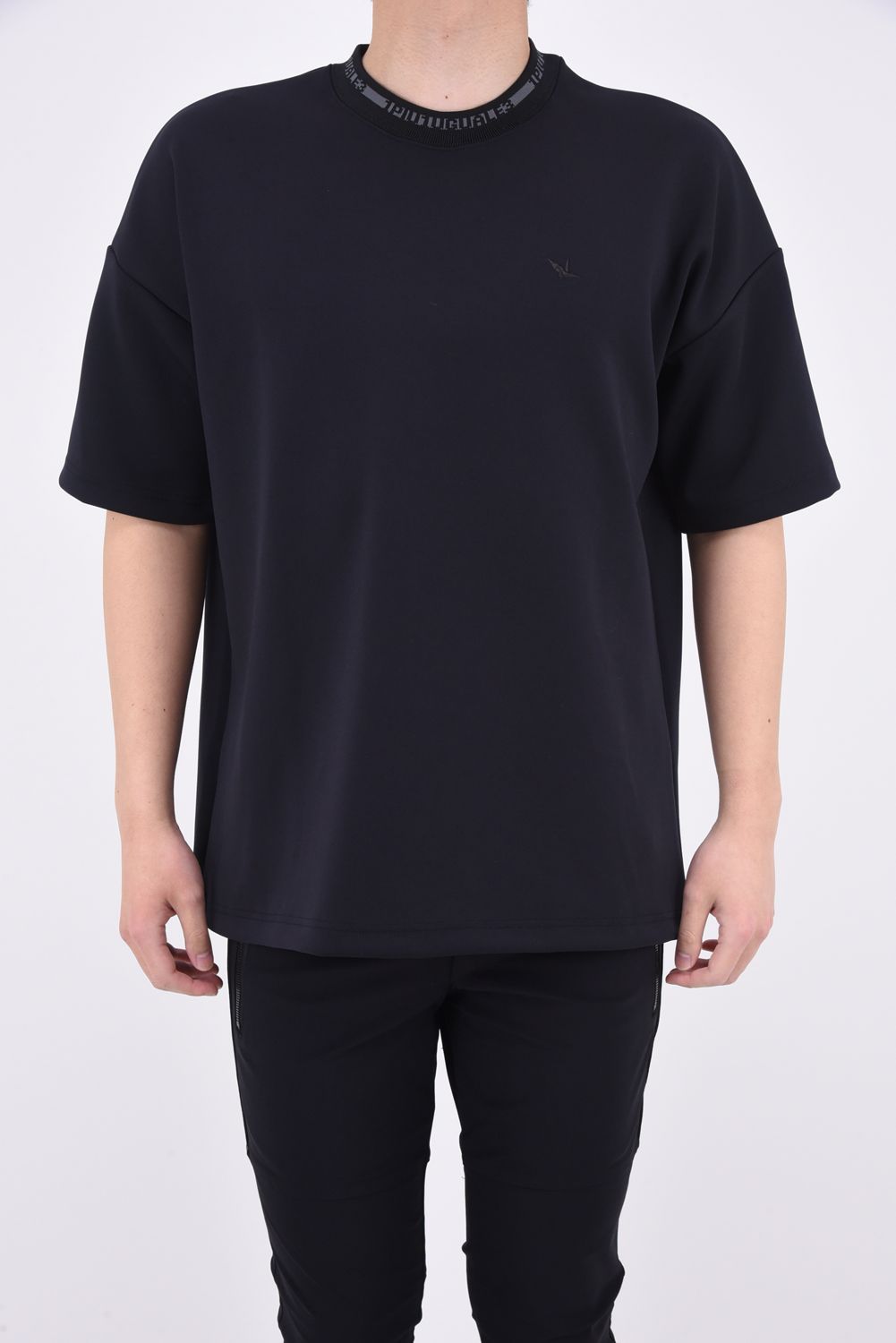 113SPORT PREMIUM BIG CREW S/S / ビック クルーネック Tシャツ ブラック