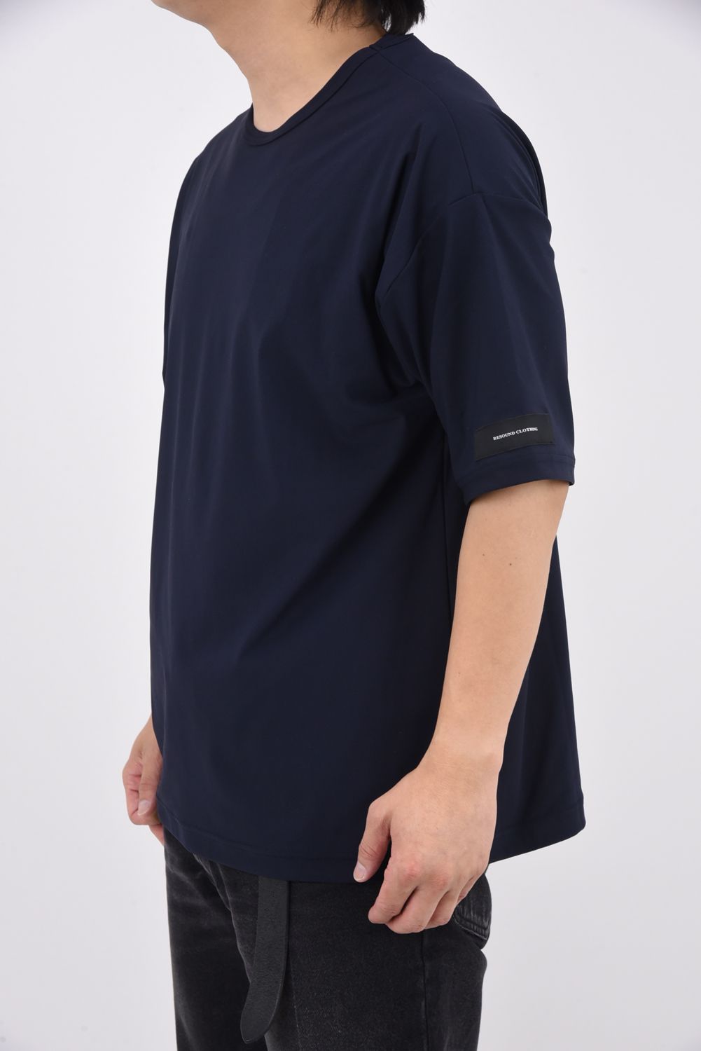 NYLON OVER  TEE / ナイロン オーバーTシャツ ネイビー
