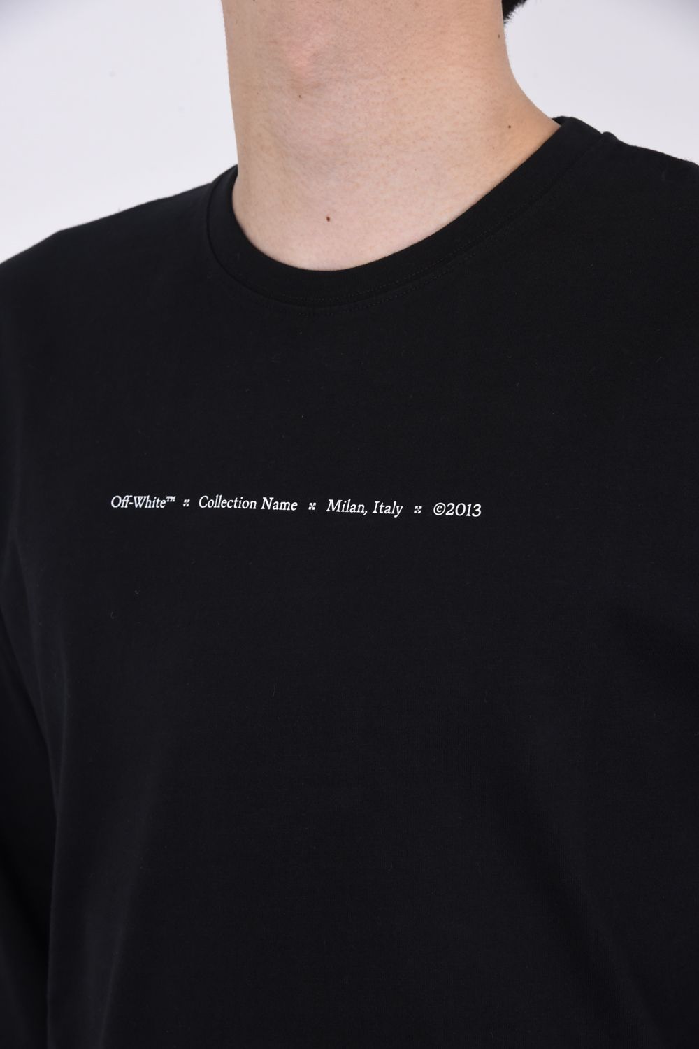 限定価格】OFF-WHITE オフホワイト 長袖Ｔシャツ スプリットアロー