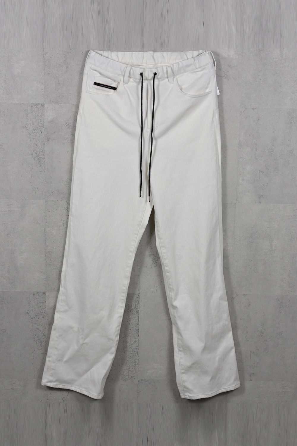 KING DENIM JERSEY / 新定番 バギーシルエット デニムジャージーンズ (ホワイト) (12月中旬入荷予定) ※オーダー締切：9月1日(月)18:00