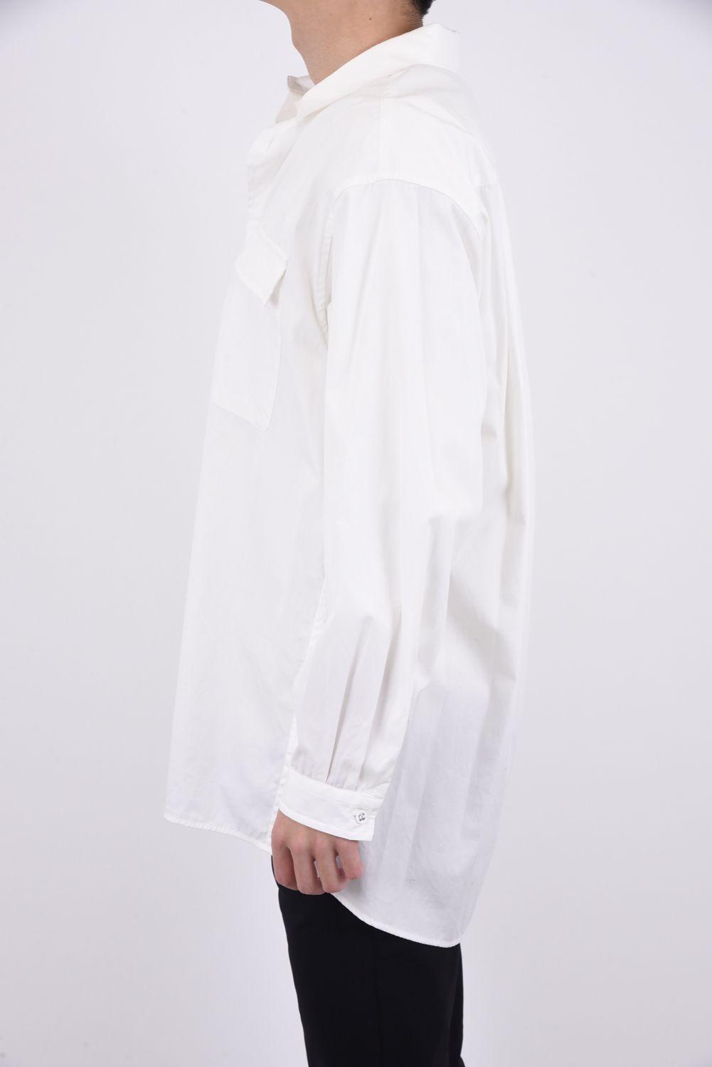 White Mountaineering - TYPEWRITER LONG SLEEVES WIDE SHIRT / タイプ