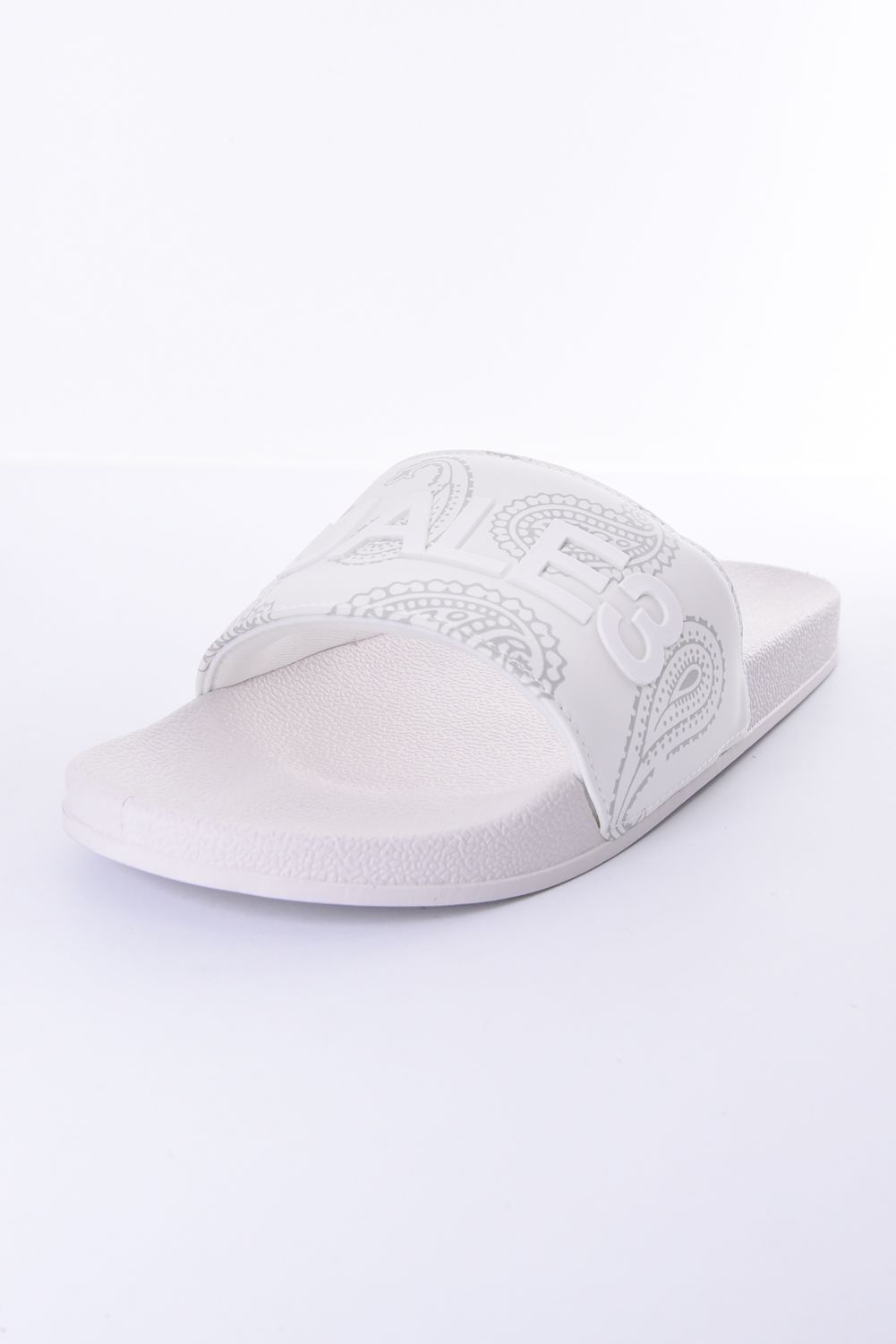 PAISLEY SANDALS / ロゴ ペイズリー柄 シャワーサンダル (ホワイト)