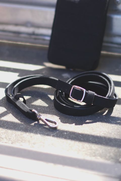 STRAP  /  Ultrasuede® / ストラップ ウルトラスウェード ブラック