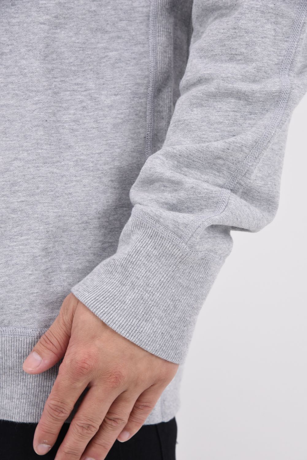 【国内正規品】 MIDWEIGHT TERRY CREWNECK / ミッドウェイト クルーネックスウェット ヘザーグレー