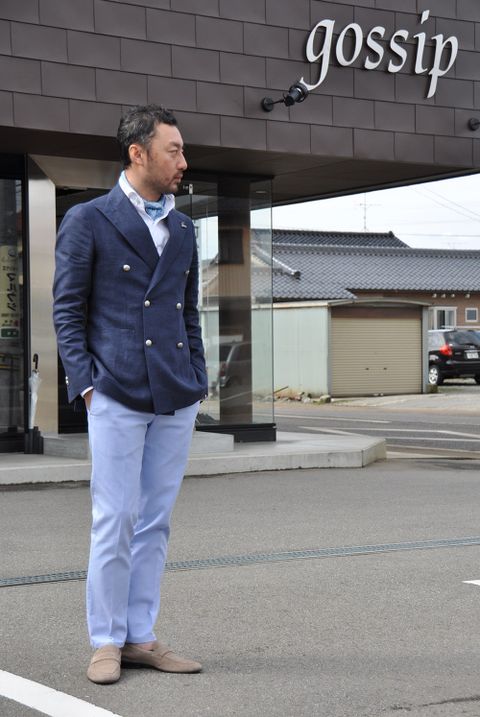 同系色で見せる春のお洒落テクニック