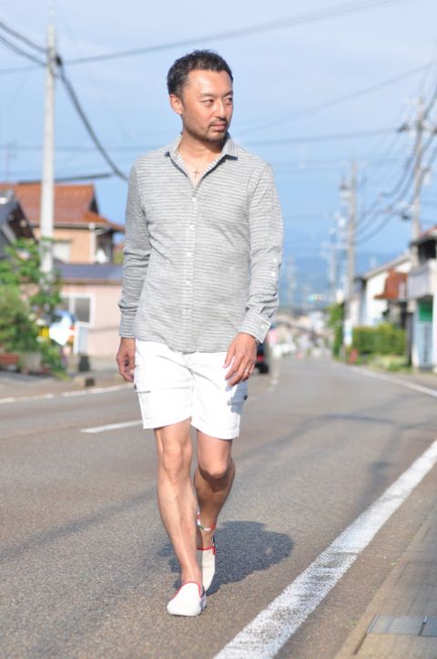 爽やかな夏のスタイル