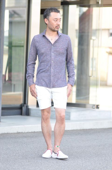 夏の爽やかなスタイル!