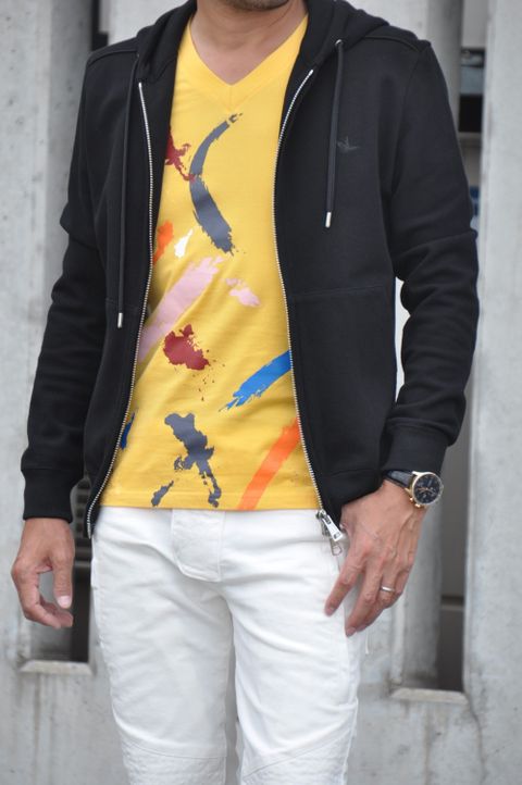 AKMバイカーデニムstyling　No.2