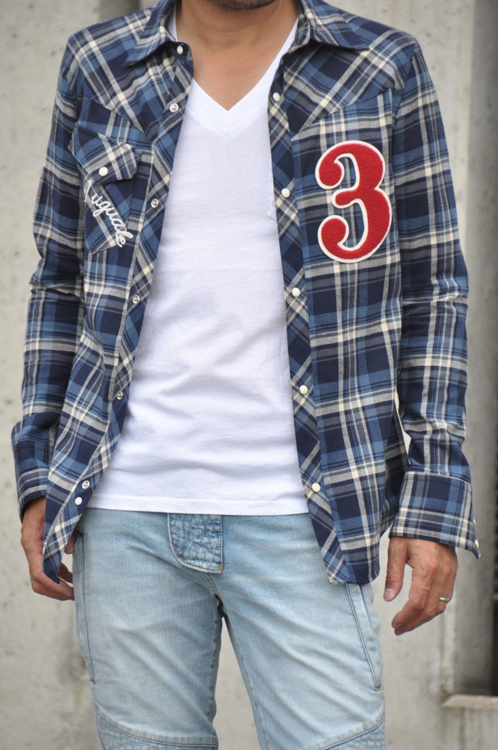 AKMバイカーデニムstyling　No.4