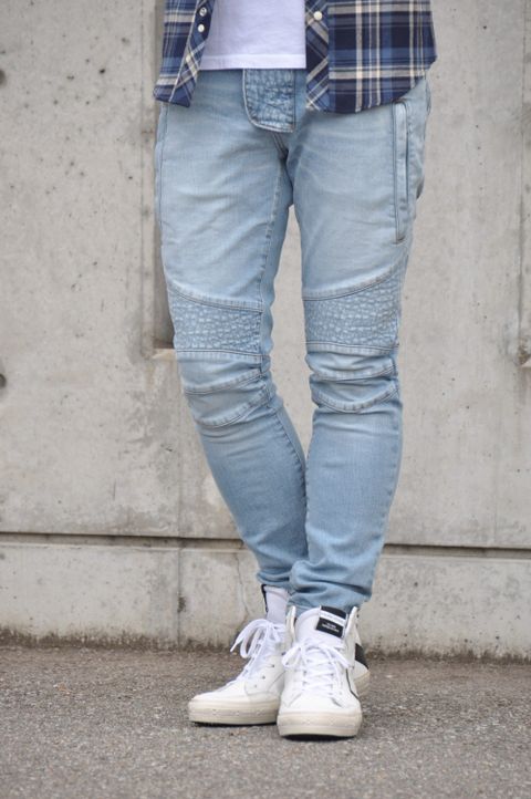 AKMバイカーデニムstyling　No.4
