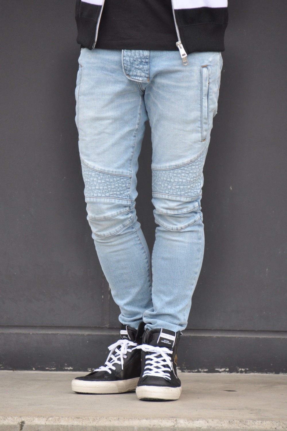 AKMバイカーデニムstyling　No.5