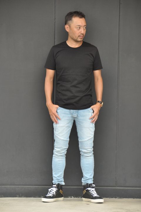 AKMバイカーデニムstyling　No.5